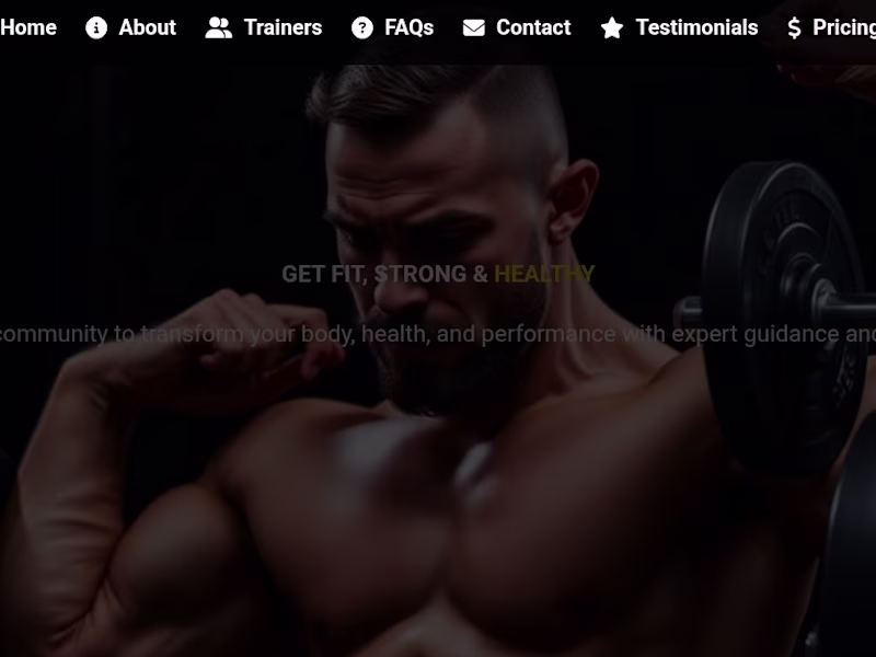 Cover image for Project Name: Teesta GYM
A ready-to-deployment,