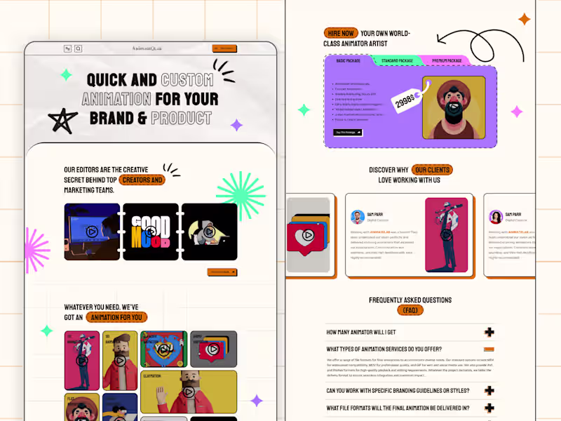 Cover image for Webflow • Landing Page Design & Development