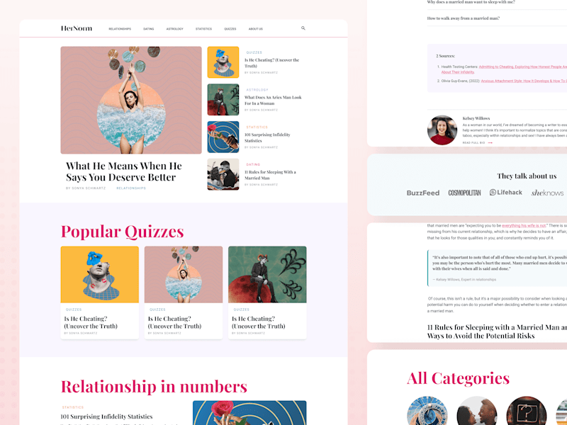 Cover image for Branding & website redesign for blog