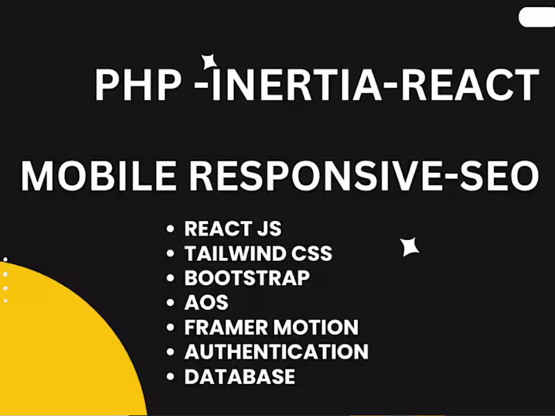 Cover image for  I will develop a Full Stack Website for your business