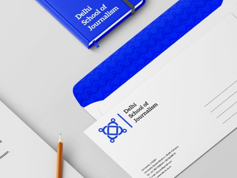 Cover image for Delhi School of Journalism | Branding