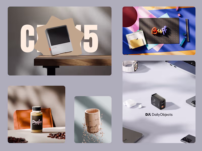 Cover image for 3D Illustration/Still renders