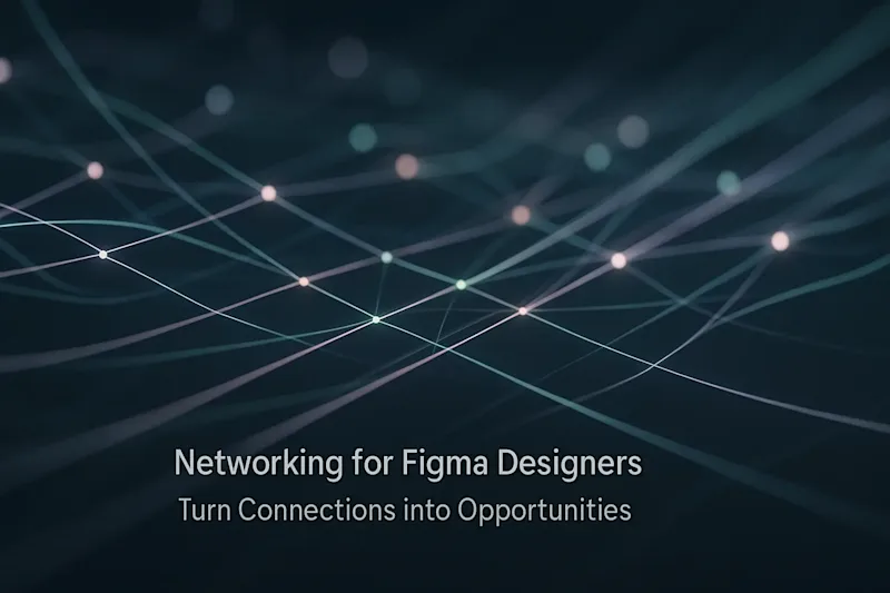 Cover image for Networking for Figma Designers: Turn Connections into Opportunities