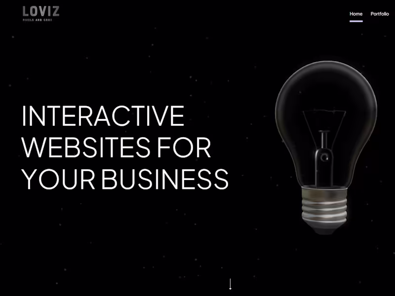 Cover image for Interactive 3D Webdesign