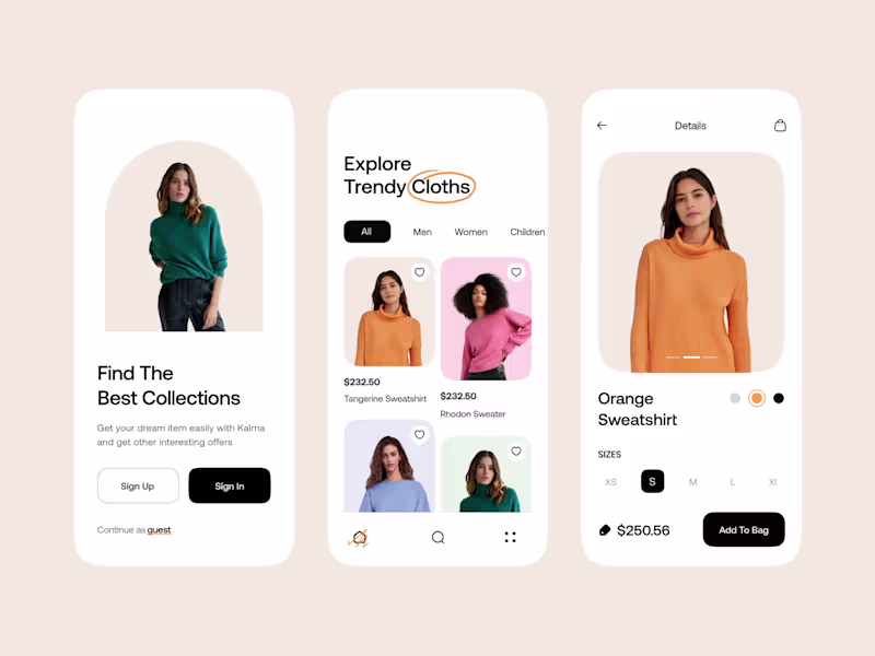 Cover image for E-Commerce - Mobile App
