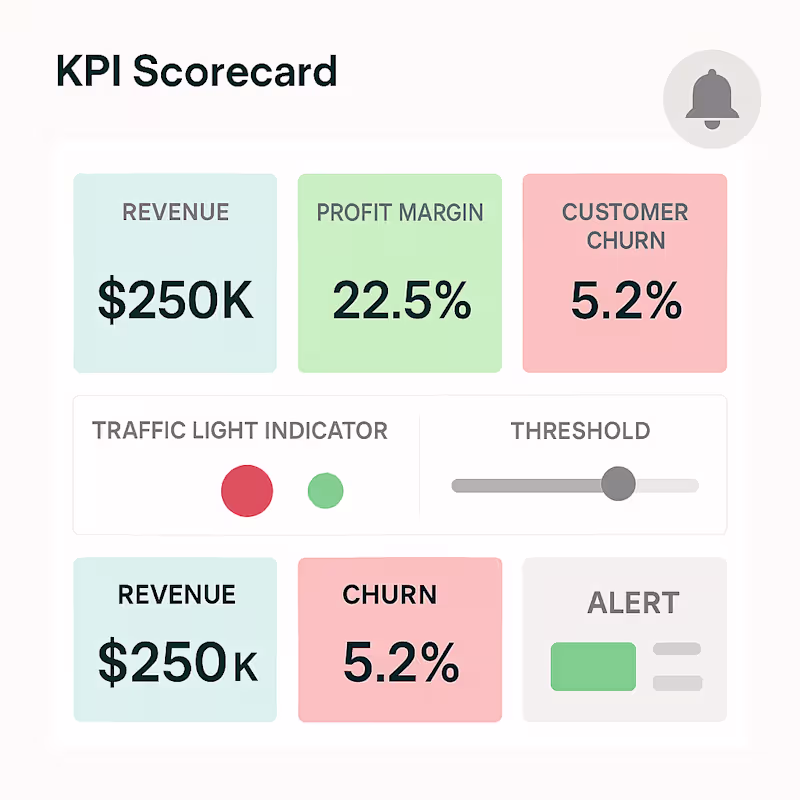 Cover image for KPI Scorecard Development with Slack Integration