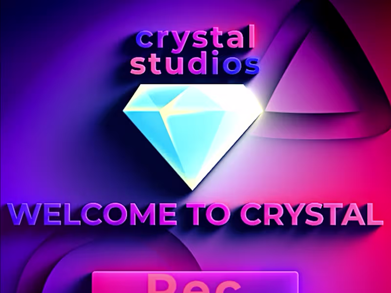 Cover image for video promo for crystal studios