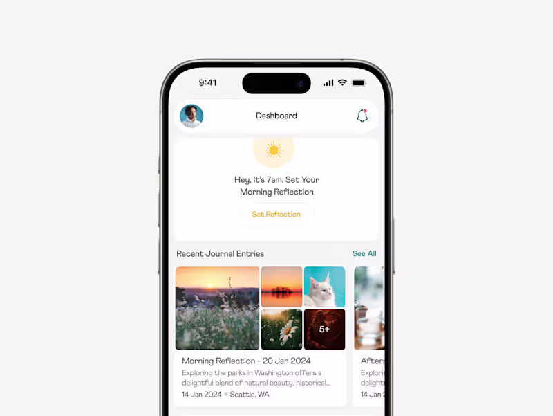 Cover image for Journee | Mobile App Design