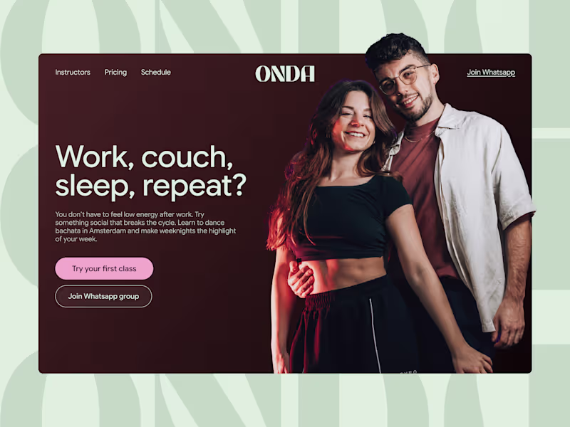 Cover image for ONDA: rapid Landing Page development for marketing campaign 