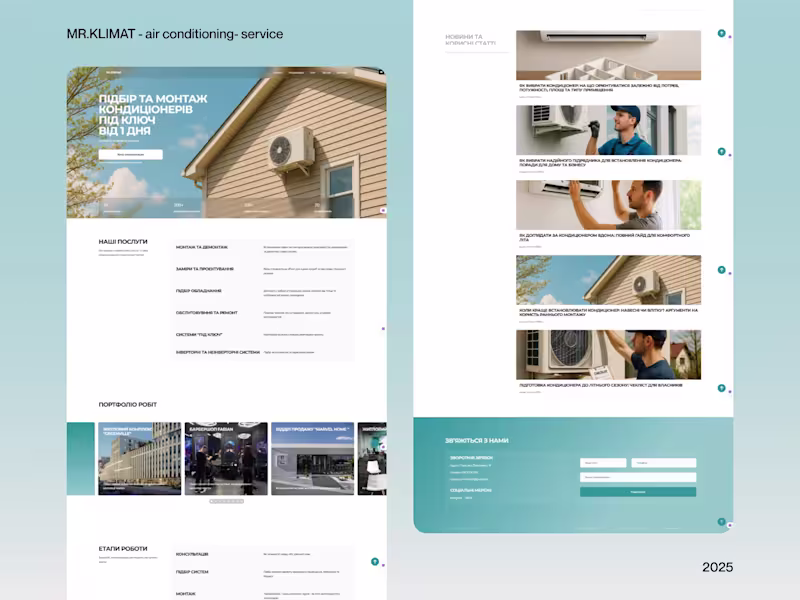 Cover image for Corporate Website Development for Air Conditioning Company