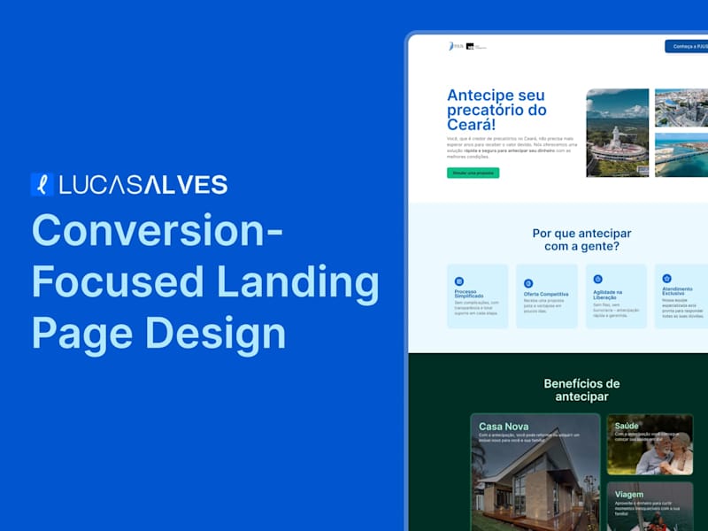 Cover image for Conversion-Focused Landing Page Design