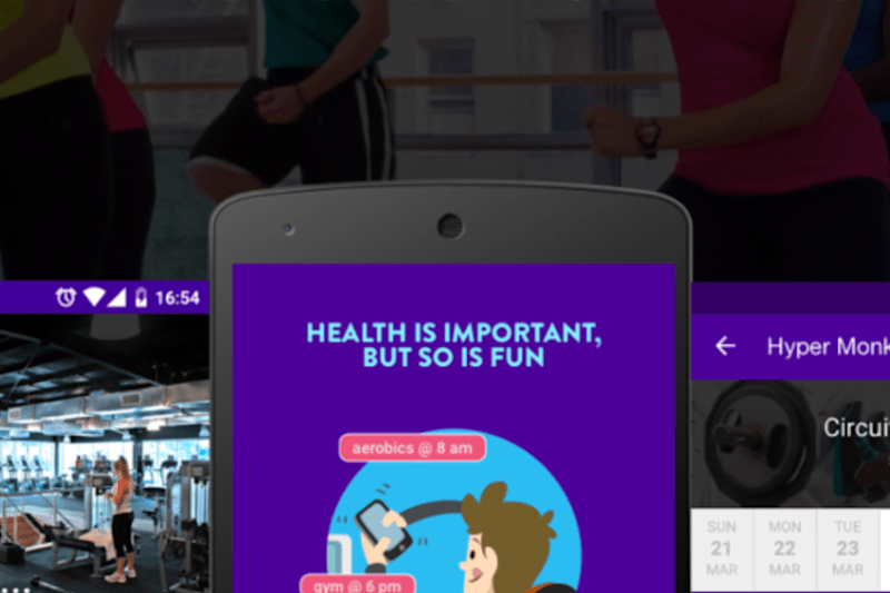 Cover image for Healthmonk - Fitness seesion booking app