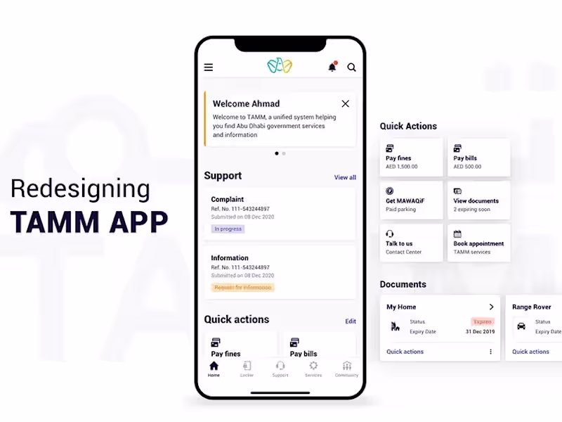 Cover image for TAMM - Abu Dhabi Government Services