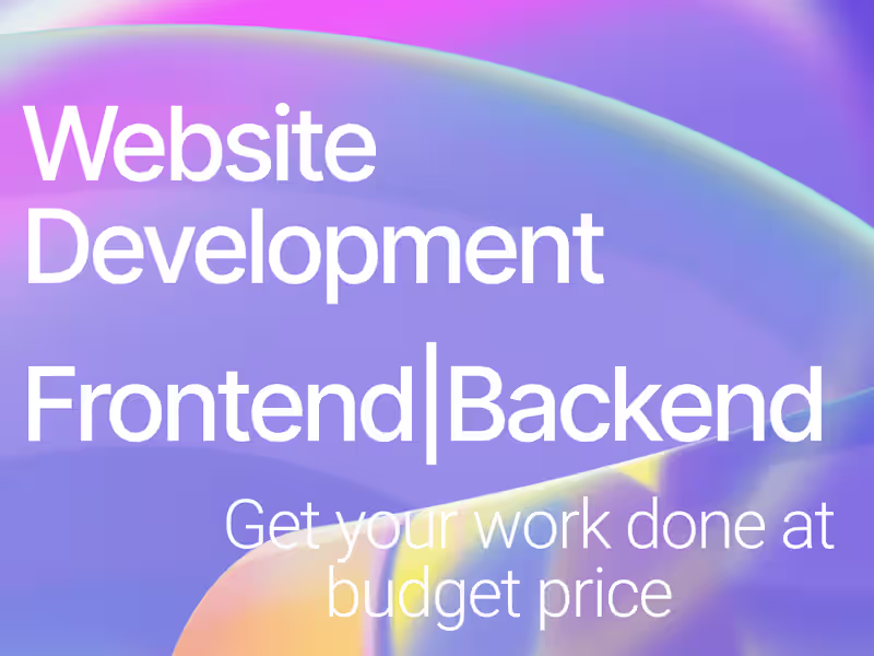 Cover image for Budget-Friendly Web Solutions