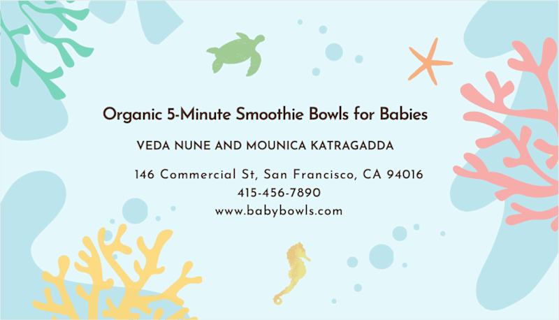 Cover image for BabyBowls Business Card Back