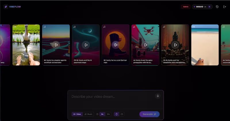 Cover image for VibeFlow - AI Video &