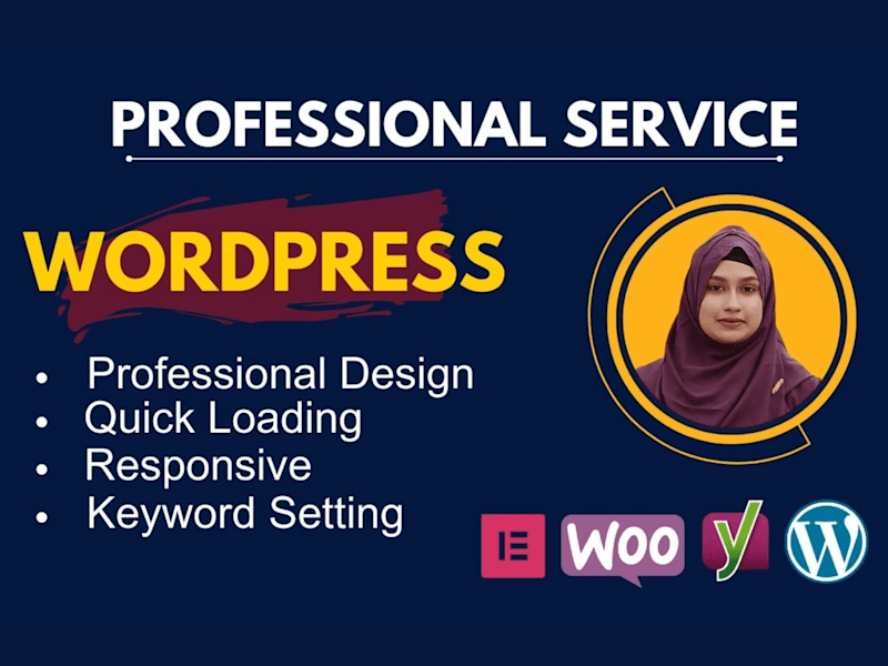 Cover image for I will design and develop a responsive wordpress website