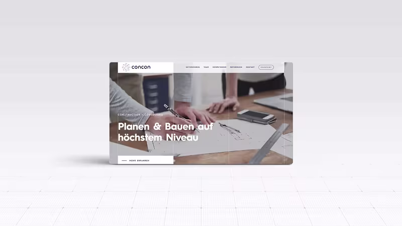 Cover image for Website Redesign / Concon Engineering