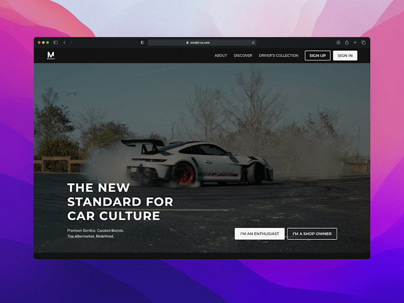 Cover image for Modist – Curated Automotive Directory Platform