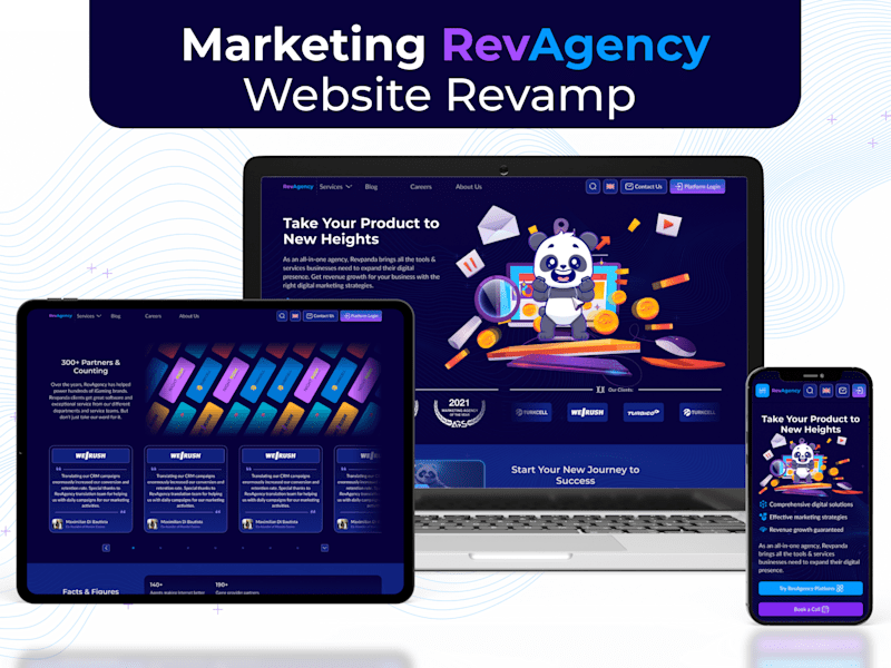 Cover image for RevAgency Website Overhaul