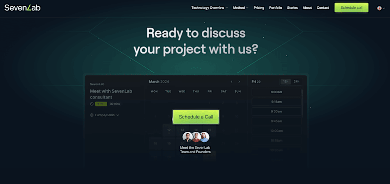 Cover image for SevenLab - Framer Website