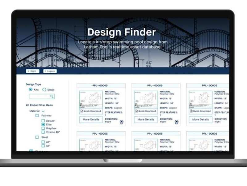 Cover image for Pool design search with filtering options (MySQL, React)