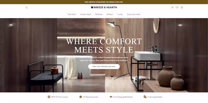 Cover image for Custom Shopify Store