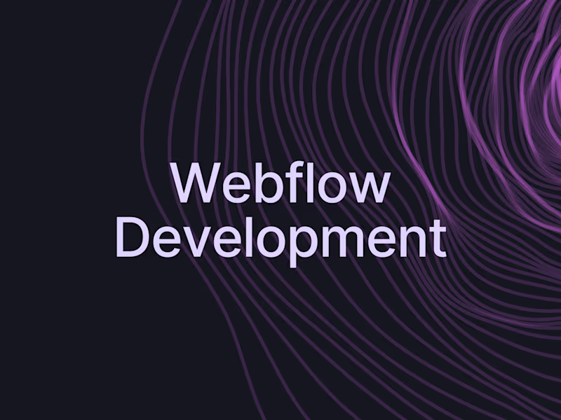 Cover image for Elevate Your Brand with Expert Webflow Website Development