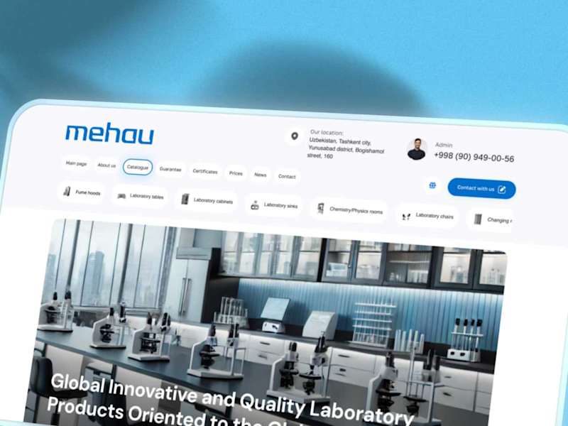 Cover image for Mehau - Laboratory Furnitures