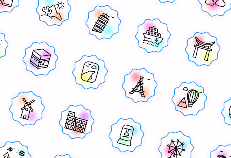 Cover image for Scenery and travels icons