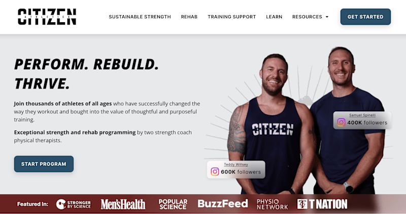 Cover image for Citizen Athletics