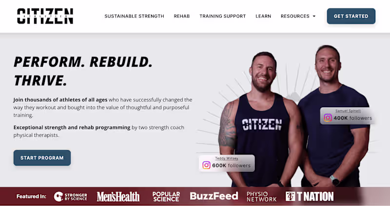 Cover image for Citizen Athletics