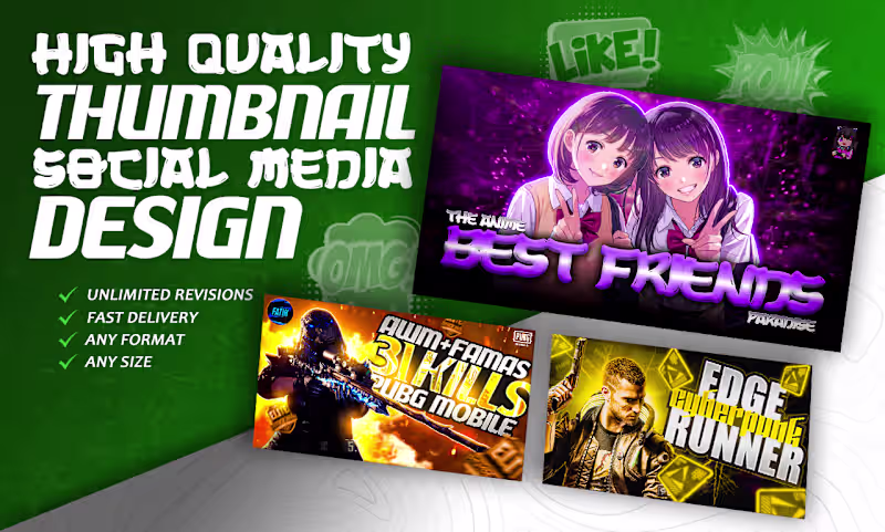 Cover image for Amazing Youtube Thumbnails