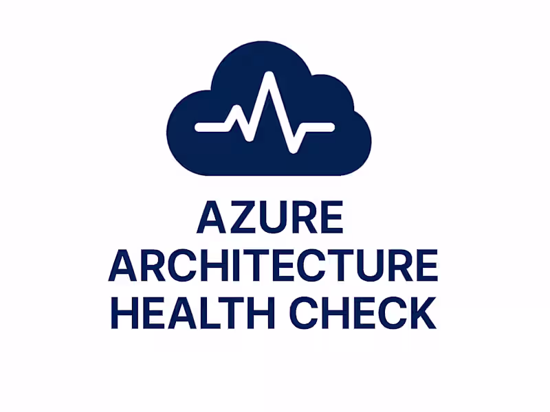 Cover image for Azure Architecture Health Check