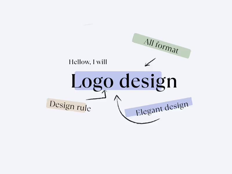 Cover image for I will make Logo design for you.