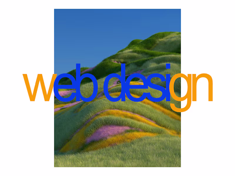 Cover image for Website design