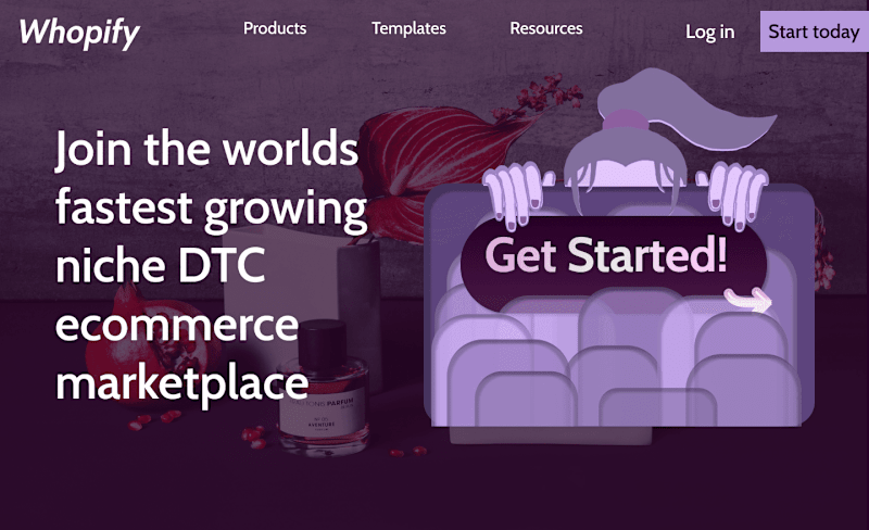 Cover image for Whopify, an ecommerce demo site