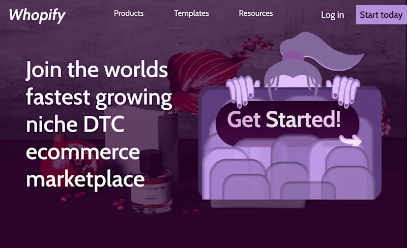 Cover image for Whopify, an ecommerce demo site