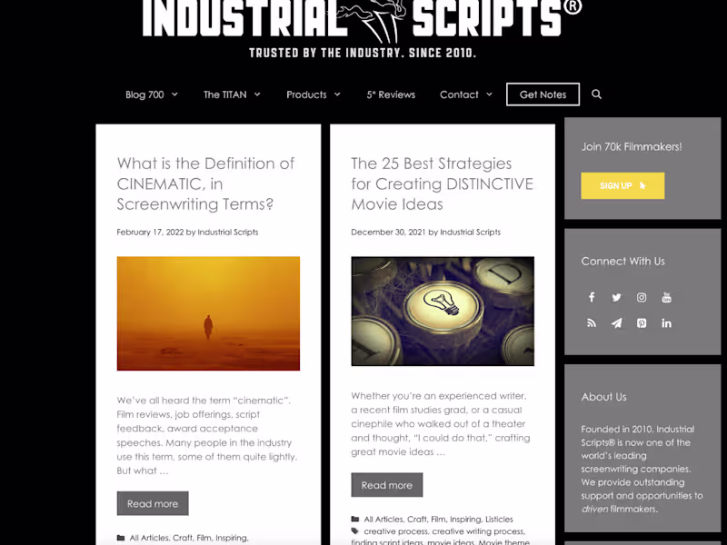 Cover image for Article blog writer