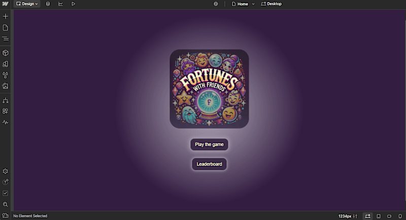 Cover image for Quiz Game Created Using Buildship & Webflow