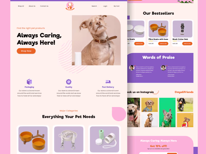 Cover image for Website UI/UX Design in Figma