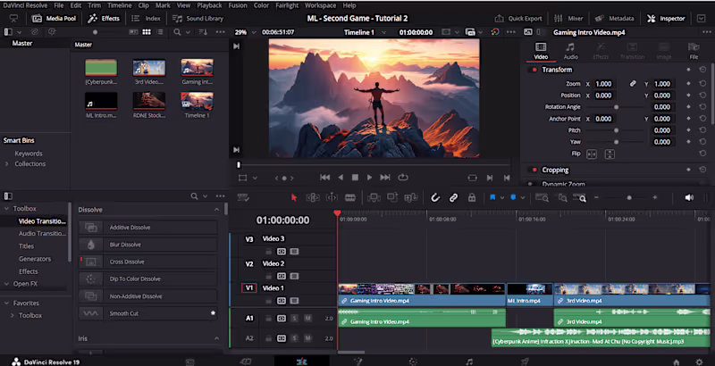 Cover image for Video Editing for gaming videos