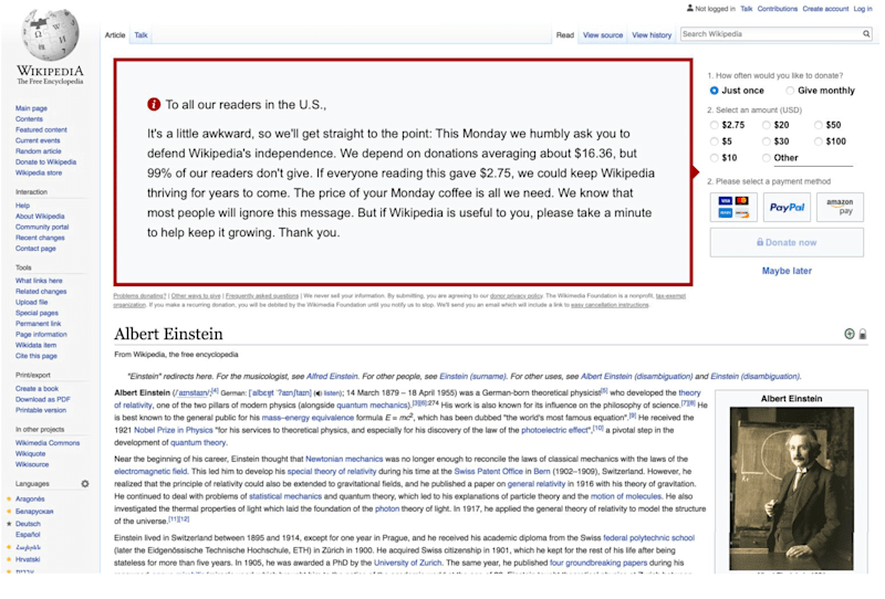 Cover image for Wikipedia's Fundraising