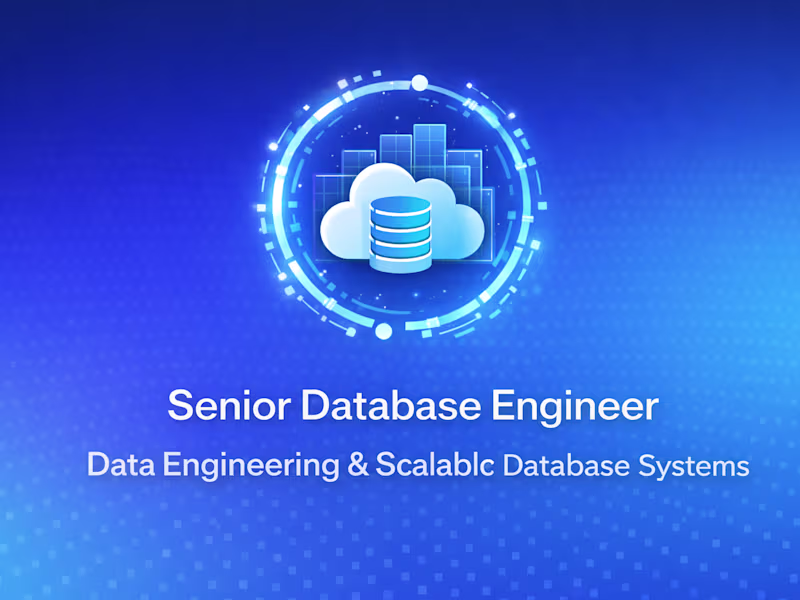 Cover image for Senior Database Engineer | Scalable Database Systems
