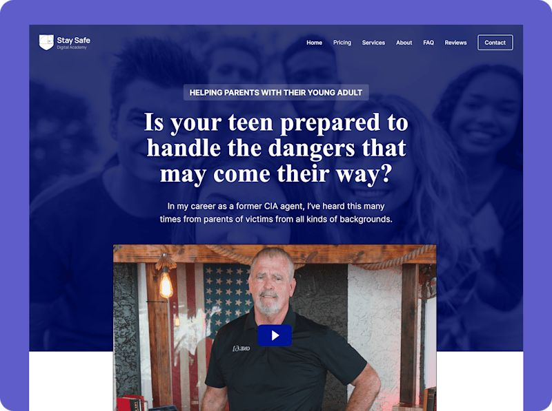 Cover image for Stay Safe Digital Academy