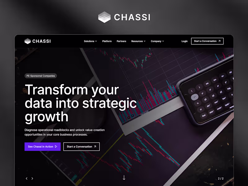 Cover image for Chassi Website