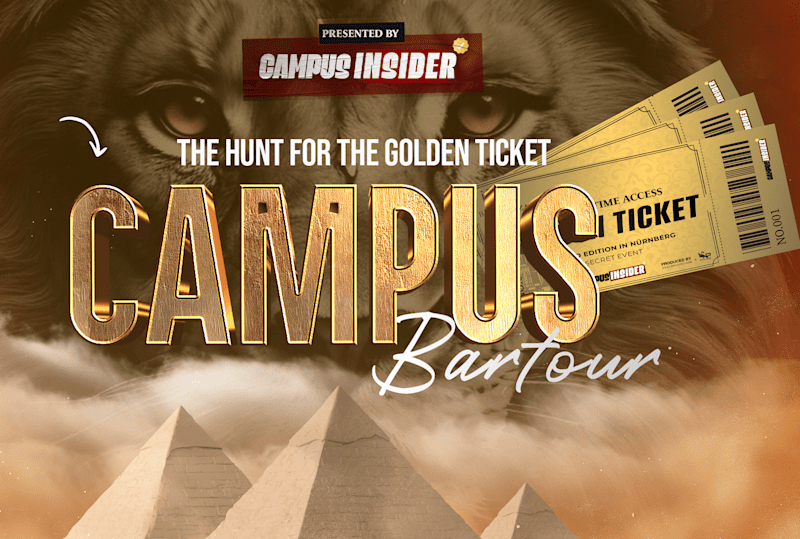Cover image for Campus Bartour – Golden Ticket Series