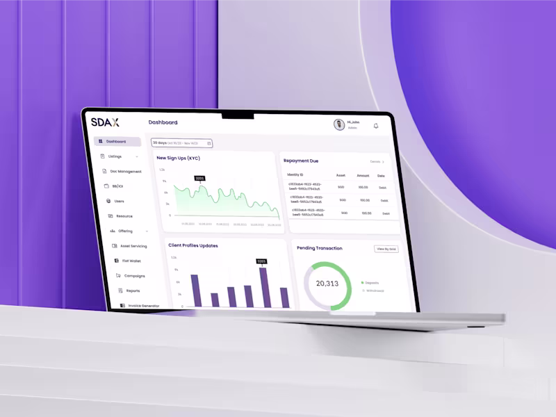 Cover image for Web app Design