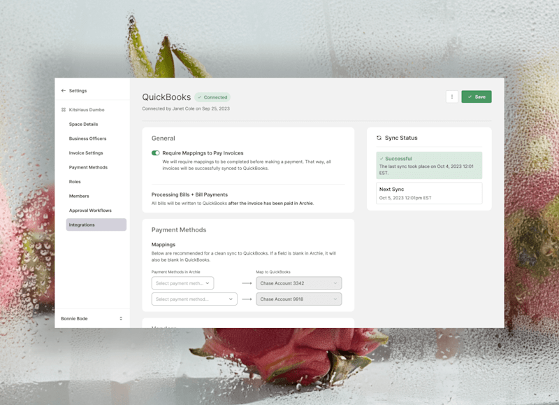 Cover image for QuickBooks Integration for Archie