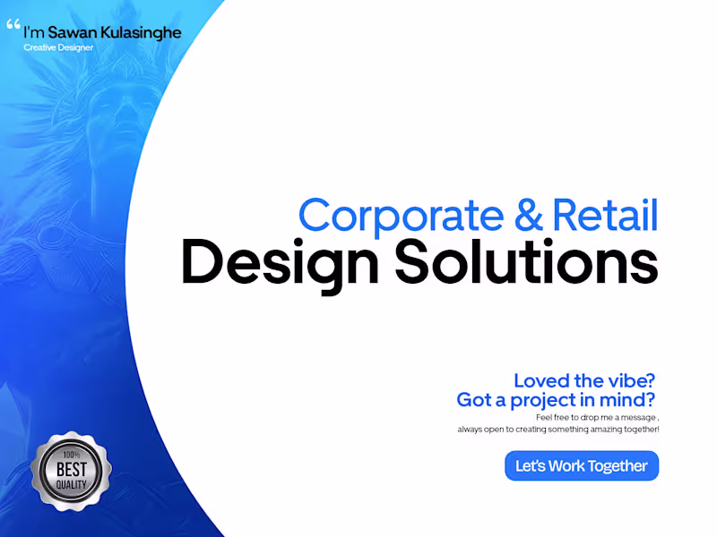 Cover image for Corporate & Retail Design Solutions